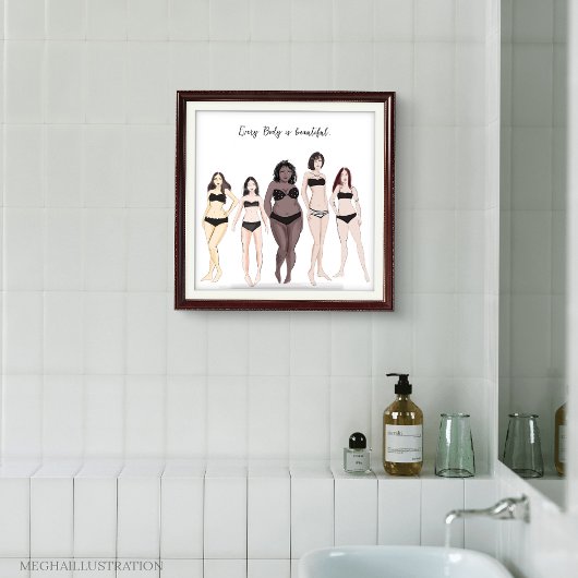 Poster Chaque corps est beau,