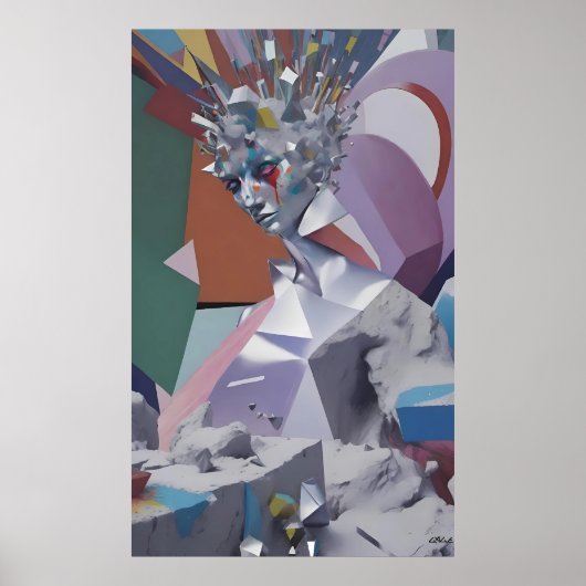 Poster Chaque couronne renversée (Devant)