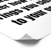 Poster Chaque étape (Coin)