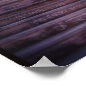 Poster Chaque étape du chemin (Coin)