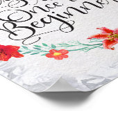 Poster Chaque expert était autrefois un cadeau de classe  (Coin)