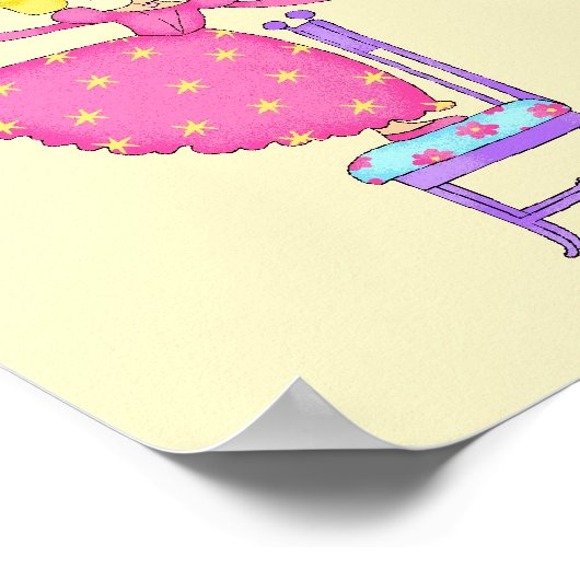 Poster Chaque fille est une princesse (Coin)