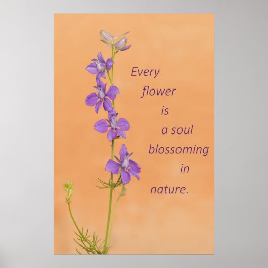 Poster Chaque Fleur (Devant)