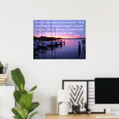 Poster Chaque fois que vous vous réveillez et demandez... (Bureau à domicile)