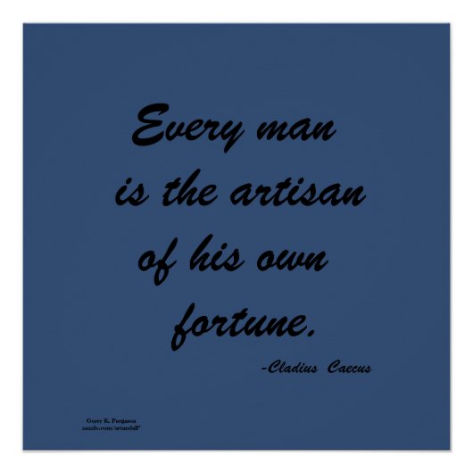 POSTER CHAQUE HOMME (Devant)