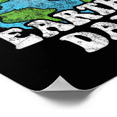Poster Chaque Jour Est Jour des terres (Coin)