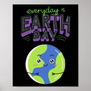Poster Chaque Jour Est Jour des terres 2