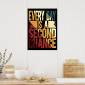 Poster Chaque Jour Est Une Deuxième Chance (Cuisine)