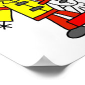 Poster Chaque jour Héros Pompiers T-shirts et cadeaux (Coin)