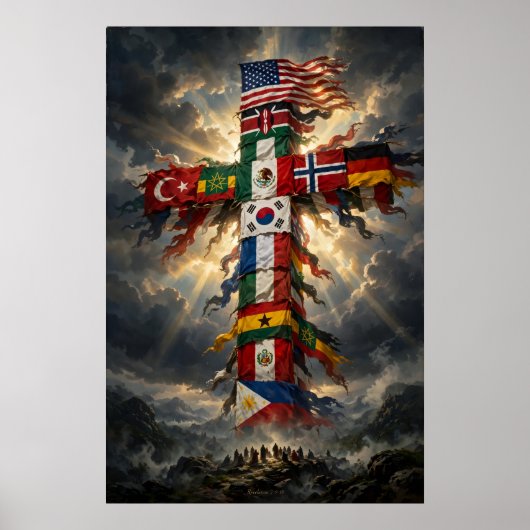 Poster Chaque Nation — L'affiche du Monument (Devant)