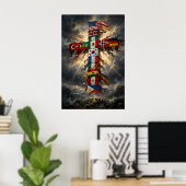 Poster Chaque Nation — L'affiche du Monument (Bureau à domicile)