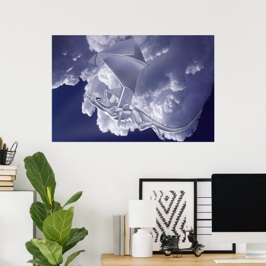 Poster Chaque nuage (Bureau à domicile)