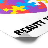 Poster Chaque Pièce Ajoute De La Beauté À L'Ensemble Du S (Coin)