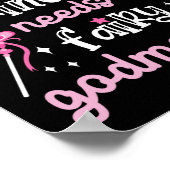 Poster Chaque Princesse A Besoin D'Une Godmère Fée (Coin)