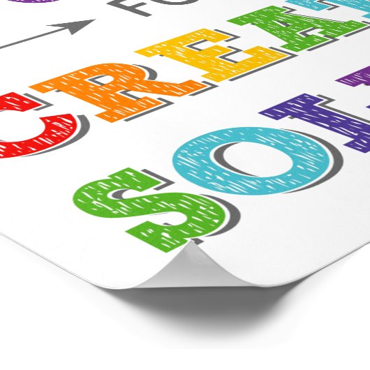 Poster Chaque Problème Est Une Opportunité De Croissance (Coin)