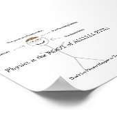 Poster Chaque professeur de physique (Coin)