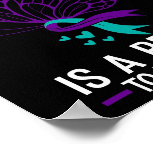 Poster Chaque Respiration Est Une Raison Pour Laquelle Un (Coin)