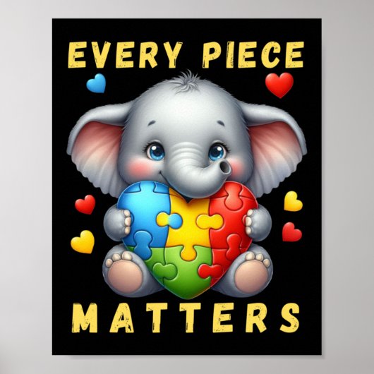 Poster Chaque Sticker Piece S (Devant)
