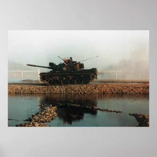 Poster Char de combat principal M60 Patton (Devant)