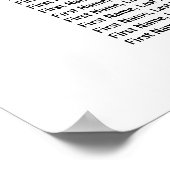 Poster Char de Mariage à 13 tables de fleurs rouges de Bo (Coin)