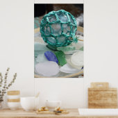 Poster Char de pêche en verre, Alaska (Cuisine)