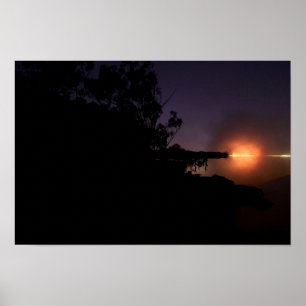 Poster Char Leopard AS-1 australien 105mm