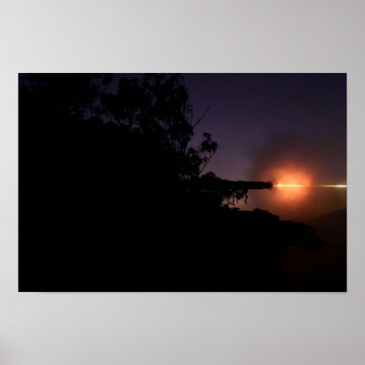 Poster Char Leopard AS-1 australien 105mm (Devant)