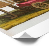 Poster Char milanais, arbalète et armure, plaque 17 fr (Coin)