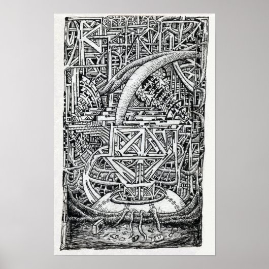 Poster Char Tank par Brian Benson (Devant)