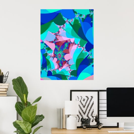 Poster Charbon forestier (Bureau à domicile)