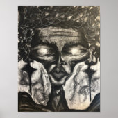 Poster charcoal portrait poc (Devant)