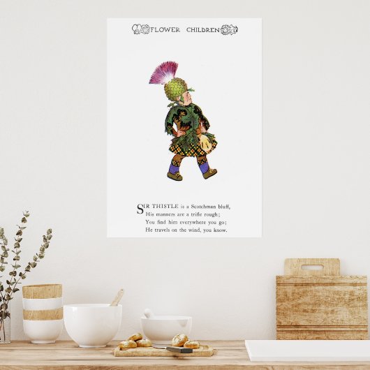 Poster Chardon (Cuisine)
