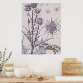 Poster Chardon bleu (Cuisine)