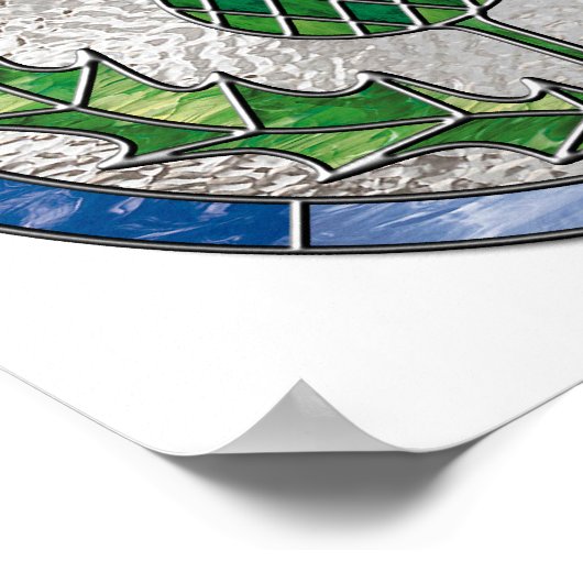 Poster Chardon en verre (Coin)