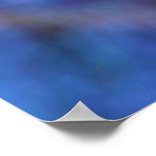 Poster Chardon en violet (Coin)