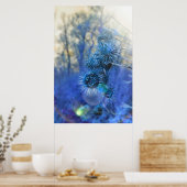 Poster Chardon en violet (Cuisine)
