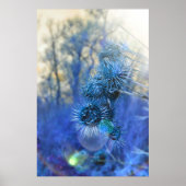 Poster Chardon en violet (Devant)