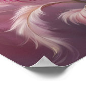 Poster Chardon enchanté : Un Imaginaire Floral de rêve (Coin)