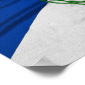 Poster Chardon Et Drapeau Céltic (Coin)