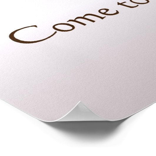 Poster Chargé (Coin)