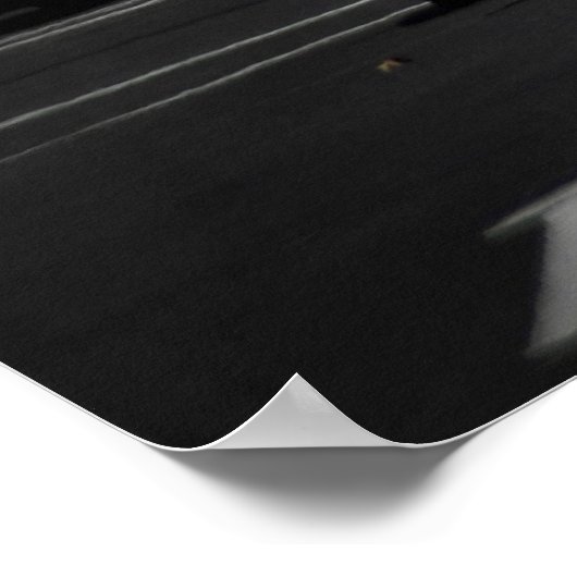 Poster Charge de cabine jaune (Coin)