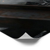 Poster Charge de Rhino en acier (Coin)