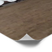 Poster Chargement de camions de serviettes (Coin)
