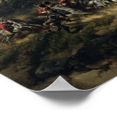 Poster Chargement de la Brigade Lumière, le 25 octobre 18 (Coin)