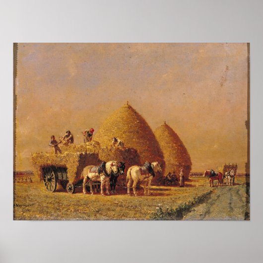 Poster Chargement du panier (Devant)