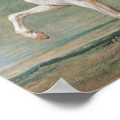 Poster Chargeur blanc (Coin)