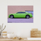 Poster Chargeur de Dodge Daytona 2007 (Cuisine)