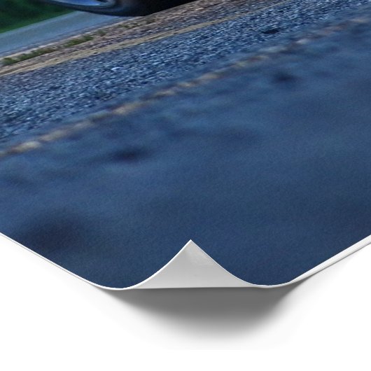 Poster Chargeur de Dodge SRT8 2013 Super Bee (Coin)