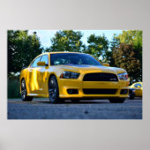 Poster Chargeur de Dodge SRT8 2013 Super Bee (Devant)