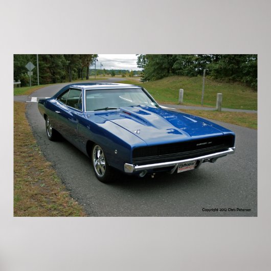 Poster Chargeur Dodge 1968 (Devant)